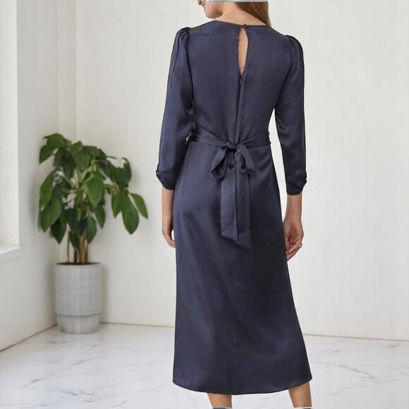 NWT Reformation Arklow Silk Dress - Picture 3 of 10